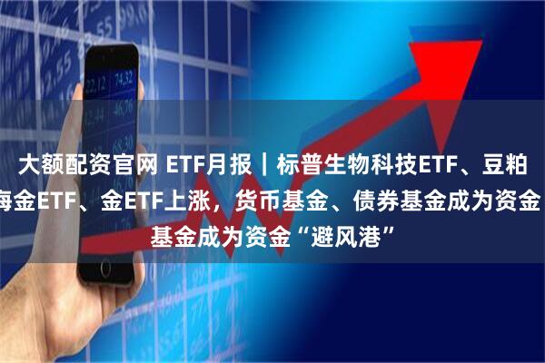 大额配资官网 ETF月报｜标普生物科技ETF、豆粕ETF、上海金ETF、金ETF上涨，货币基金、债券基金成为资金“避风港”